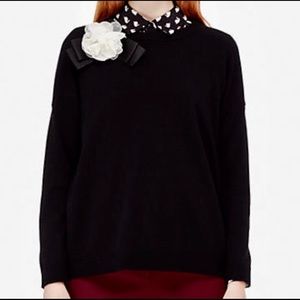 Kate Spade ♠️ Rosette Sweater